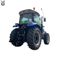 Tracteur à roues 4x4 KESHENG avec prise de force avant/arrière, moteur YTO/Weichai 50-180 CV, multifonctionnel pour les opérations agricoles