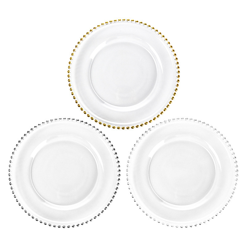 9Inch Pearl Plates Plastic Colorful Party