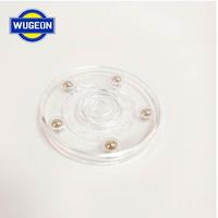Вращающаяся подставка Wugeon OEM из прозрачного акрила, сверхпрочная, с долговечными подшипниками, модель Wugeon-tool, Китай, Чжэцзян
