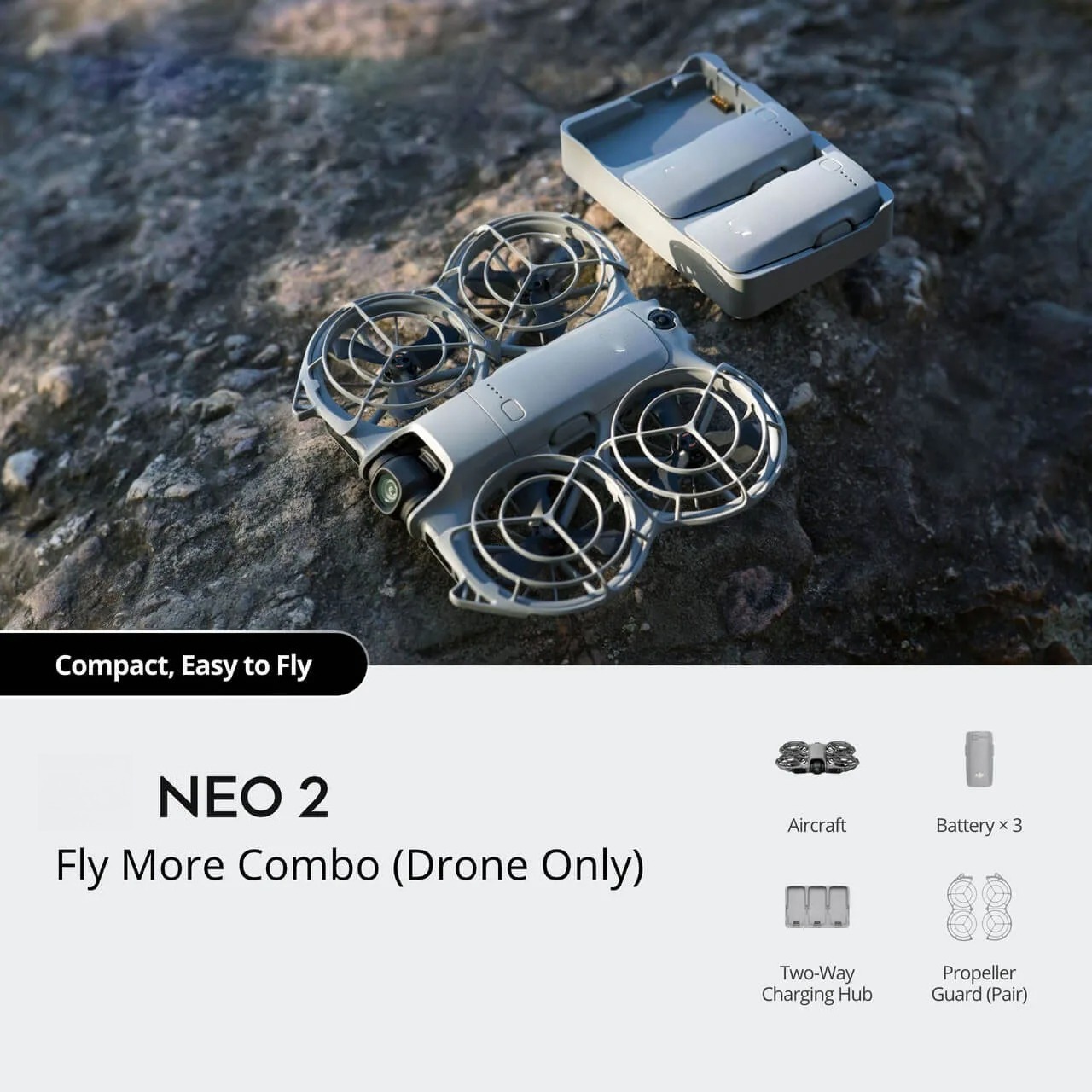 DJ neo 2 fly more combo (solo drone)