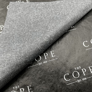 의류 포장용 맞춤 제작 종이 포장지 선물용 티슈 페이퍼 롤 커스텀 블랙 친환경 포장지 - Product Image 4