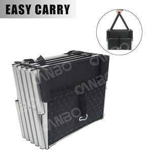 कैंटोपेट एल्यूमीनियम कुत्ते सीढ़ियों फोल्डेबल पालतू जानवर रैंप के लिए सीढ़ियों पर कदम - Product Image 6