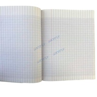 Cahiers de composition avec couverture en carton ivoire, 144 pages, format A5, lignage Seyès, reliure piquée à cheval, pour l'école et le bureau