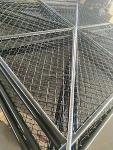 Malla de Alambre Galvanizada para Obras de Construcción, Valla <span class=keywords><strong>Temporal</strong></span> Portátil de Seguridad - Product Image 5