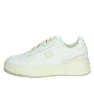 Baskets pour hommes D.F.S blanches, style chunky, plateforme - Product Image 1