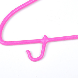 Plastic Coated Clothes Hanger Rectangle Shape <b>With</b> <b>Hooks</b> For Adult Clothing Drying And Storage Organizing - Product Image 3
