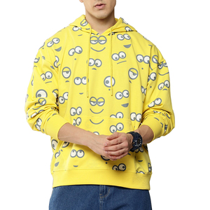 ODM Sweat-shirts à capuche pour hommes de haute qualité, streetwear, vente en gros, logo personnalisé imprimé, 100% coton, tissu polaire - Product Image 5