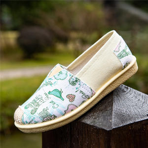 Женские холщовые эспадрильи, повседневная обувь без застежек, с закрытым носком, на мягкой джутовой подошве, оптовая продажа - Product Image 5