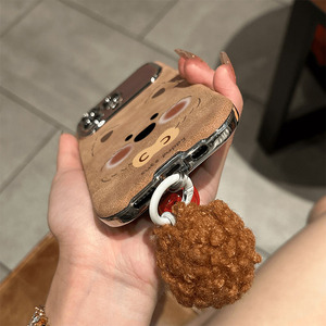 Cute Puppy Dog PU Leather Embossed Phone Case Soft Faux Suede Animal Print 360 Protection Raised <b>Camera</b> - Product Image 6