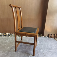 Chaises de salle à manger de luxe en fer forgé de style chinois, durables, pour hôtels, maisons d'hôtes et restaurants, mobilier de restauration