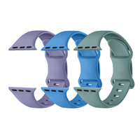 Bracelet Sport CM pour bracelets Apple Watch 40mm 41mm 42mm 44mm 45mm 49mm, bracelet de remplacement en silicone souple