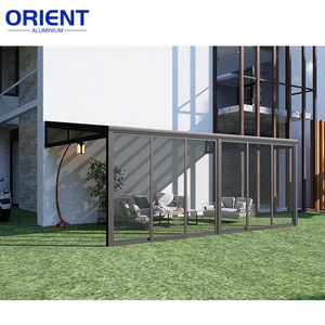Pergola bioclimatique de Chine <span class=keywords><strong>4x3</strong></span> en aluminium avec structure en <span class=keywords><strong>bois</strong></span>, écran rétractable pour balcon, accessoire thermolaqué - Product Image 3