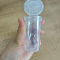 Bouteille à presser en plastique PP de qualité alimentaire sur mesure avec capuchon rabattable résistant aux enfants flacons de conteneur de paquet de tube Pop Top