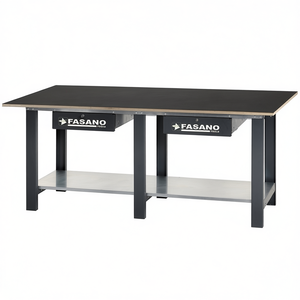 Fasano Tools Workbench 72 In X 30 In <b>With</b> Storage Shelf And Drawers For Workshop Use - Product Image 2