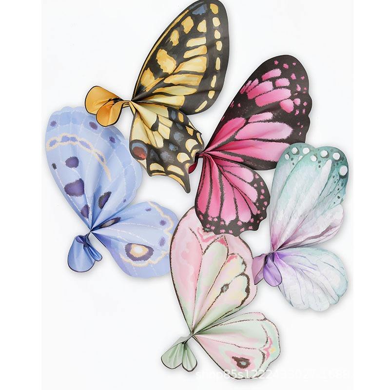 Unique Design Wrapping Paper Butterfly Shape Flowers