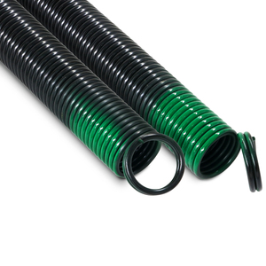 Resortes de Extensión para Puertas de Garaje de Alta Resistencia, 220 Libras, 25 Pulgadas de Largo, Extremos de Doble Bucle, Par de Resortes de Alta Elasticidad - Product Image 1