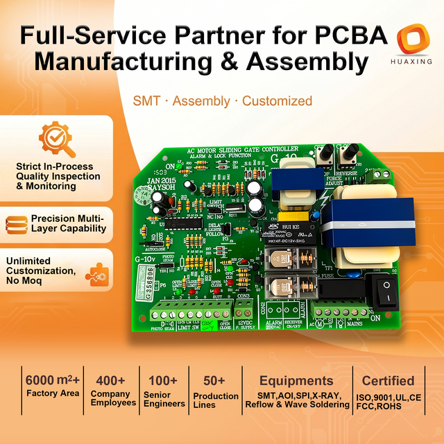 Contract Electronics Manufacturer with Professional PCBA Engineering Support