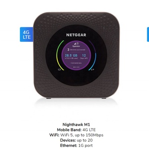NETGEAR M1เราเตอร์มือถือ4G LTE-MR1100-NETGEAR LTE เราเตอร์มือถือ4G วง: B1, 2, 3, 4, 5, 7, 12, 14, 29, 30, รุ่น US 66 - Product Image 2