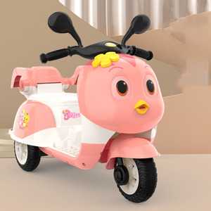 MOT20 Auto Elettrica per Bambini a Forma di Uccellino, Moto Mulan con Tre Ruote, Ricaricabile, Telecomandato - Product Image 5