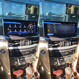 MOOKAKA10.25インチカーラジオforLexusLX570 2008-2015カーDVDプレーヤーマルチメディアビデオプレーヤーGPSナビゲーションカーオーディオ - Product Image 5