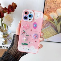 Designs 3D pour samsung A55 2 en 1 Drop glue Epoxy coques de téléphone couverture pour Tecno Spark 20 pro et protection de l'objectif de l'appareil photo épissé
