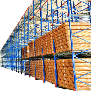 Racking haute capacité <span class=keywords><strong>pour</strong></span> entrepôt Drive-in, adapté au chargement par chariot élévateur à bras long - Product Image 1