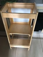 Tour d'apprentissage Montessori la plus vendue, échelle réglable en bois, tabouret de sécurité pour la cuisine, tabouret d'apprentissage convertible pour enfants