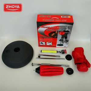 ZHOYA SPORT 2024 Sacco da Boxe Personalizzato con Velocità Regolabile, Palla da Boxe Autoportante per Riflessi in PU PVC con Tubo in Acciaio Zincato - Product Image 2