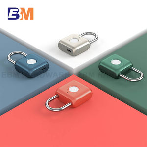Cerradura inteligente de identificación de huellas dactilares recargable digital USB, <span class=keywords><strong>candado</strong></span> de huellas dactilares de seguridad sin llave, cerradura de mochila escolar - Product Image 5