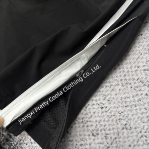 MP229 personalizado <span class=keywords><strong>de</strong></span> cintura alta 100% poliéster pantalones <span class=keywords><strong>de</strong></span> chándal bordados <span class=keywords><strong>de</strong></span> gran tamaño pierna abierta Jogger transpirable mujeres pantalones <span class=keywords><strong>de</strong></span> chándal - Product Image 6