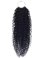 Extensions de cheveux humains vietnamiens bouclés au crochet, qualité Remy, non traités, cuticules intactes, trame simple, 14-30 pouces, prix usine abordable