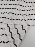 Entrega Rápida en 2 Días, Tela de Punto Interlock Transpirable de Secado Rápido de 191 g/m², 98 % Poliéster, 2 % Elastano, Jacquard de Rayas
