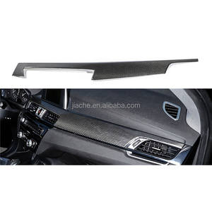 6 PCS Lavaggio Auto In Fibra di Carbonio Centro Console Pannello di Rivestimento Porta Interna rivestimento Della Copertura Per <span class=keywords><strong>BMW</strong></span> <span class=keywords><strong>X1</strong></span> 2016 2017 2018 2019 LHD Auto <span class=keywords><strong>accessori</strong></span> - Product Image 6