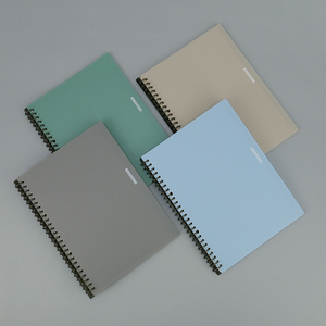 批发文具中国PP盖praxis科目B5 A5塑料环活页夹学校作文大全 - Product Image 1