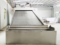 Shouchuang otomatis industri pengering udara panas pengering makanan Drier Caimito Abiu Hog Plum Luca Mesh sabuk mesin pengering