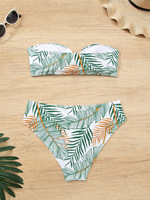 2023 Merknaam Luxe Designer Badmode Oem Bandage Effen Kleur V-Hals Pure Volwassen Vrouwen Extreme String Custom Bikini Set Logo