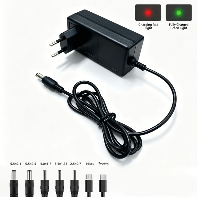 Hot Sale Wholesale 16.8V 1A 2A 50/60Hz UK AU Plug Lead-acid Battery Charger for Battery Charging Fan Lighting