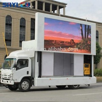P6 Outdoor Mobile Trailer LED Advertising Digital Poster Display Screen avec écran tactile SDK Fonction pour détaillants OEM Agences