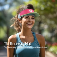 TU Femmes Sprints Athlétique Sentier Réglable Respirant Polyester Running Cap Outdoor Camp Logo Personnalisé Golf Golf Golf Chapeaux Pour Hommes Mesh
