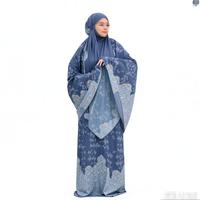 Ensemble de prière Mukena pour femmes, dentelle, vêtements modestes, vêtements islamiques