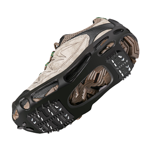 Chaussures de sport antidérapantes pour femme, crampons avec 24 dents, accessoire de Camping, de <span class=keywords><strong>neige</strong></span>, de sport en plein air, d'escalade en hiver - Product Image 2