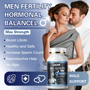 Hochwertige Fruchtbarkeitstabletten für Männer Maximale Stärke Hormonausgleich-Verstärker für Reproduktive Gesundheit Sicheres Nahrungsergänzungsmittel - Product Image 2