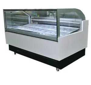 卸売 1ドア冷凍庫-22フレーバーアイスキャンディーアイスクリームディスプレイ冷蔵庫、背面引き戸付き