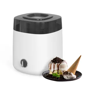 Factory Custom Modern Style Ice Cream Maker 1.5 Quart Automatic Portable Electric Frozen Fruit Gelato Ice Cream Maker Machine