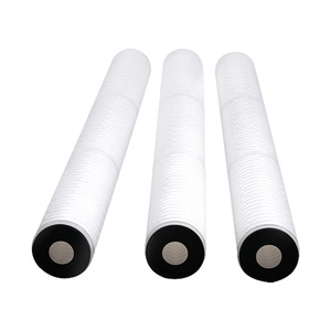 Microporous Pleated Filter Cartridge 40-Inch Double Opening High Efficiency For Industrial Medical Electronic Applications - Product Image 4