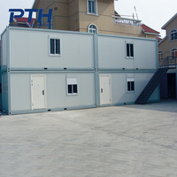 PTH Conteneur maritime préfabriqué de 20/40 pieds High Cube, durable, à installation rapide, de haute qualité, au design moderne, pour usage hôtelier, garantie 30 ans