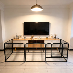 Pagar Anjing, Kandang Anjing Sedang, Pagar Kandang Anjing Ruang Bebas, Kandang Hewan Peliharaan - Product Image 3