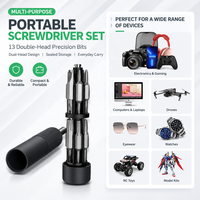 Kit de tournevis de précision 27 en 1, mini kit d'outils de réparation pour téléphone, ordinateur, lunettes, montre, électronique, bricolage, OEM personnalisé