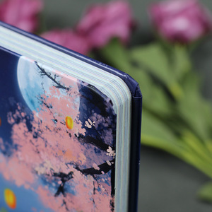 크리 에이 티브 레트로 32K 노트북 풍경 컬러 내부 페이지 그림 일기 하드 커버 메모장 노트북 - Product Image 5