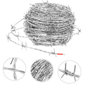 ลวดหนามชุบสังกะสีแบบจุ่มร้อน2มม. สำหรับรั้วลวดหนามในฟาร์ม - Product Image 6